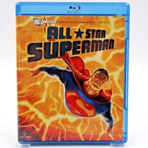 All Star Superman DC Universe Animated Original Movie Blu-ray 2011 DCU PG